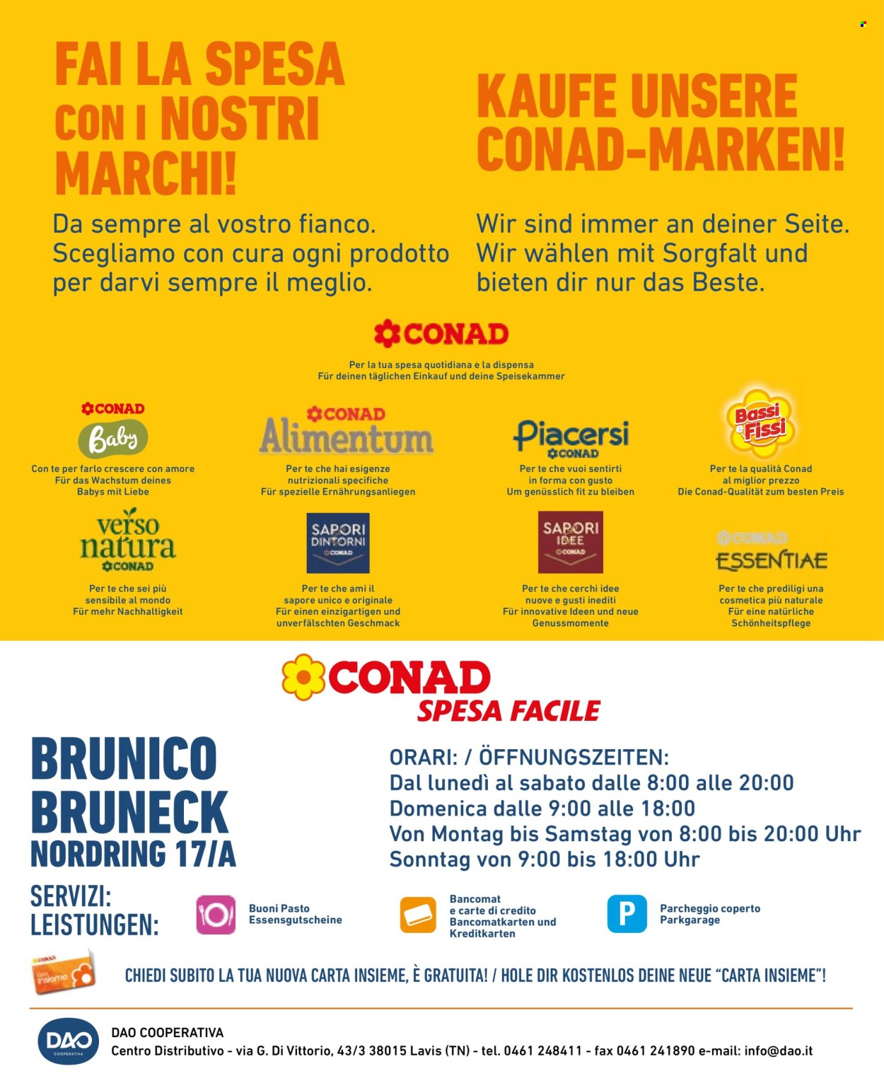 Leták Spesa Facile Conad - 1.8.2026 - 31.8.2026. Strana 12