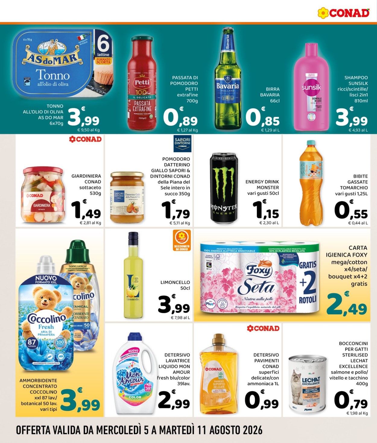 Volantino Conad - 5/8/2026 - 11/8/2026. Pagina 4