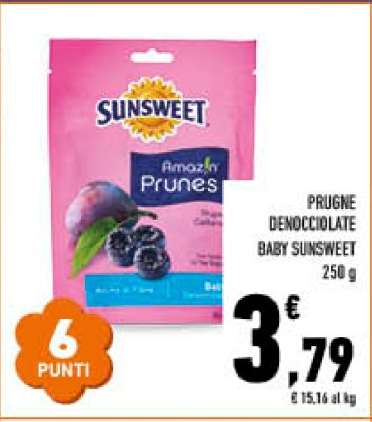 PRUGNE DENOCIOCLATE BABY SUNSWEET