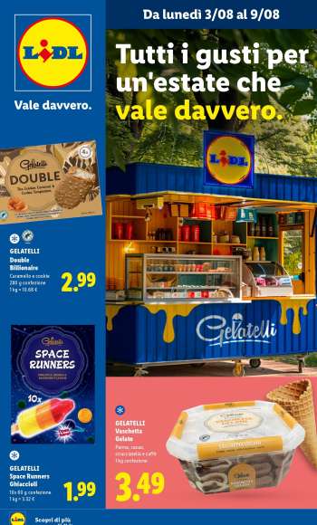 Volantino Lidl - 3/8/2026 - 9/8/2026.