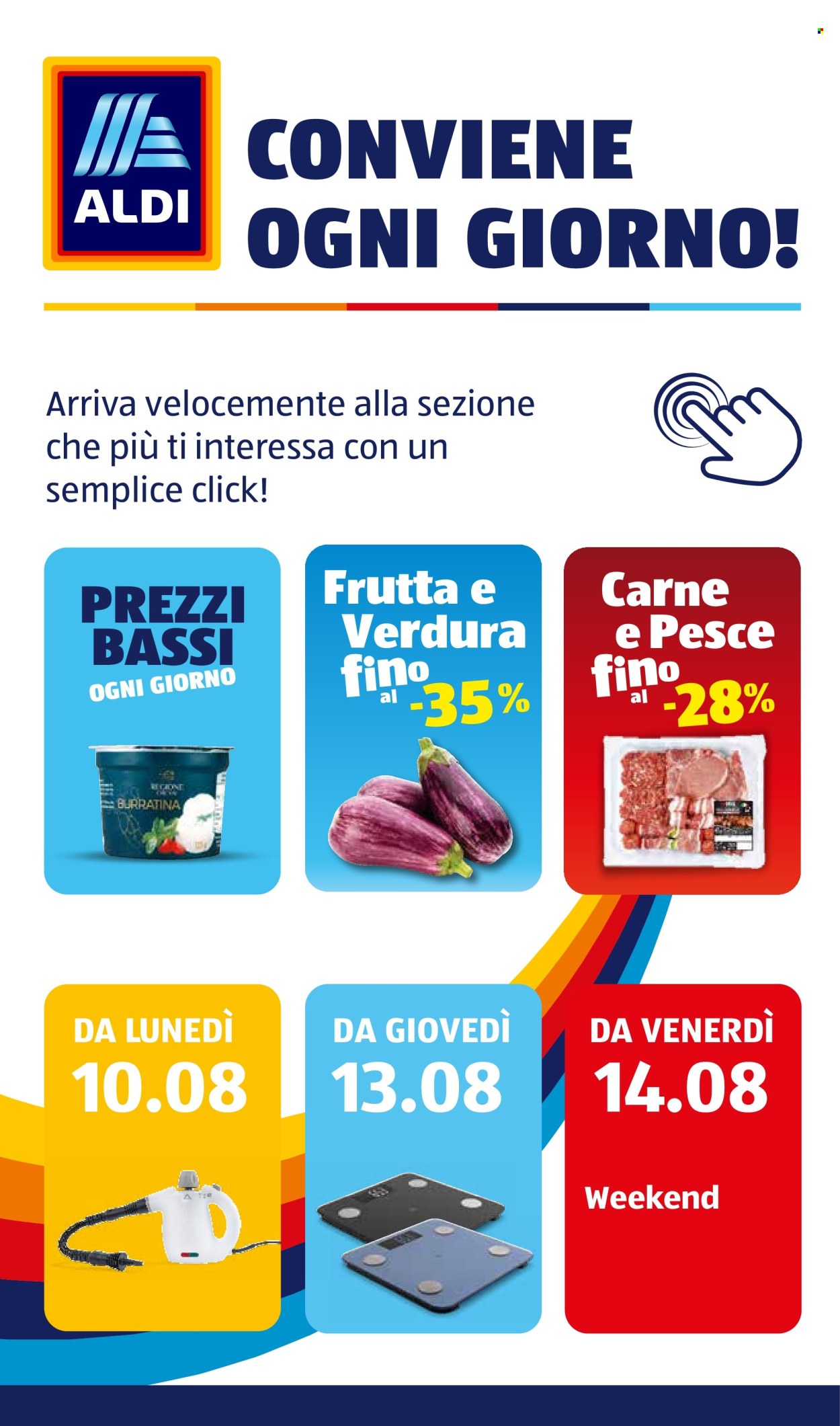 Volantino Aldi - 10/8/2026 - 16/8/2026. Pagina 2
