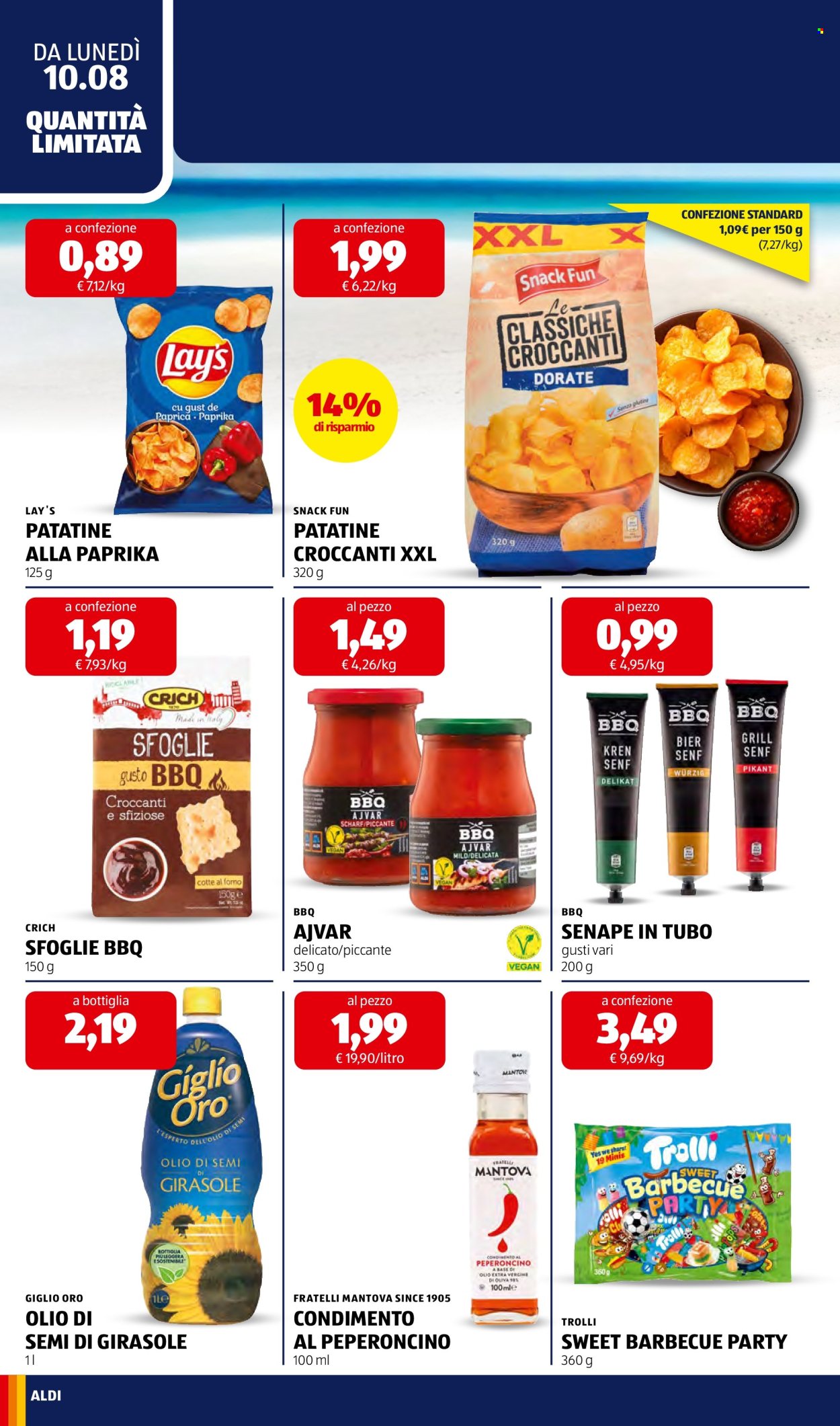 Volantino Aldi - 10/8/2026 - 16/8/2026. Pagina 16