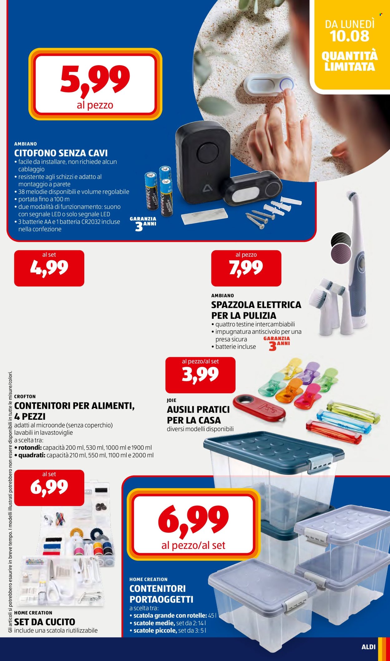 Volantino Aldi - 10/8/2026 - 16/8/2026. Pagina 25