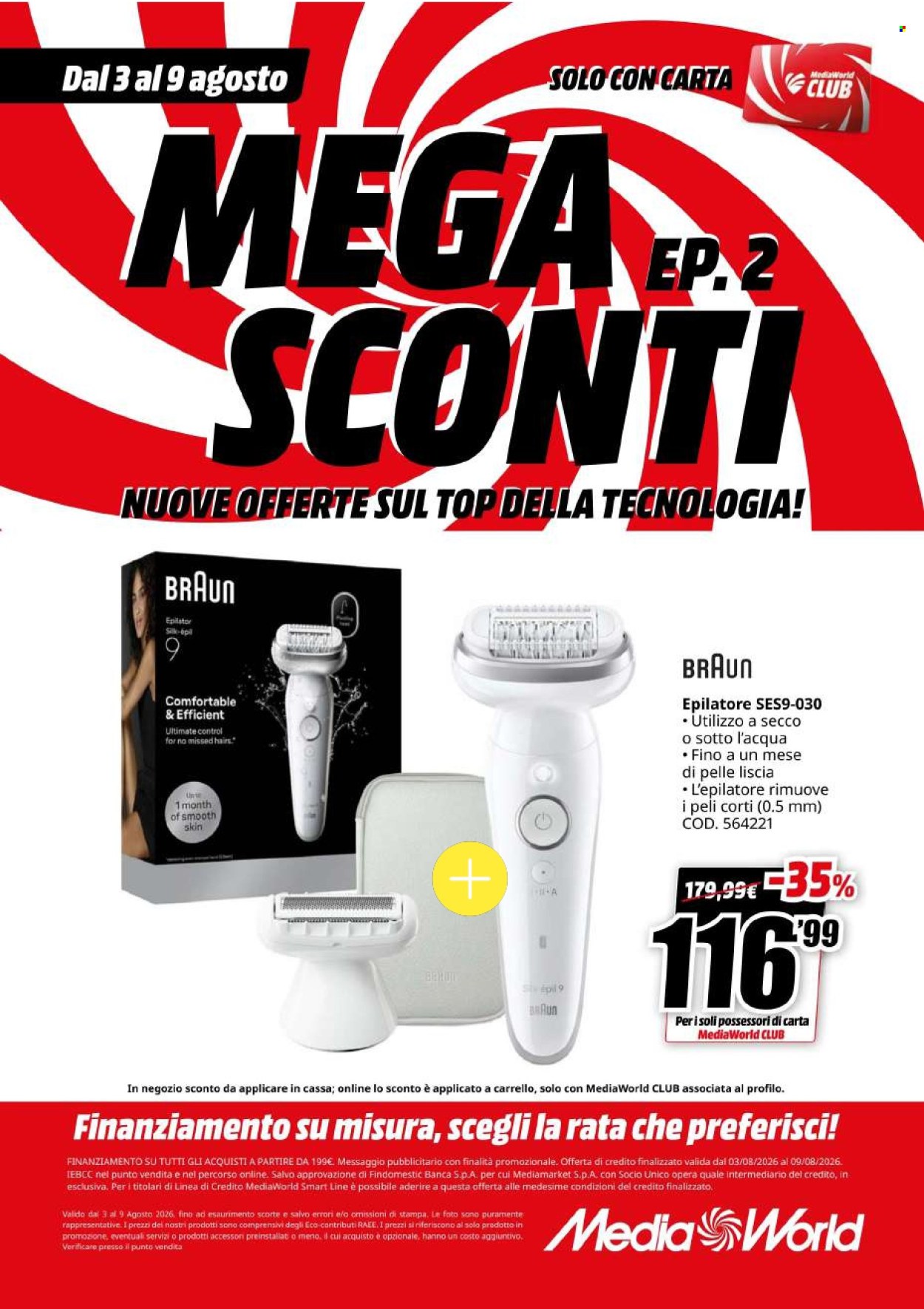 Volantino MediaWorld - 3/8/2026 - 9/8/2026. Pagina 46