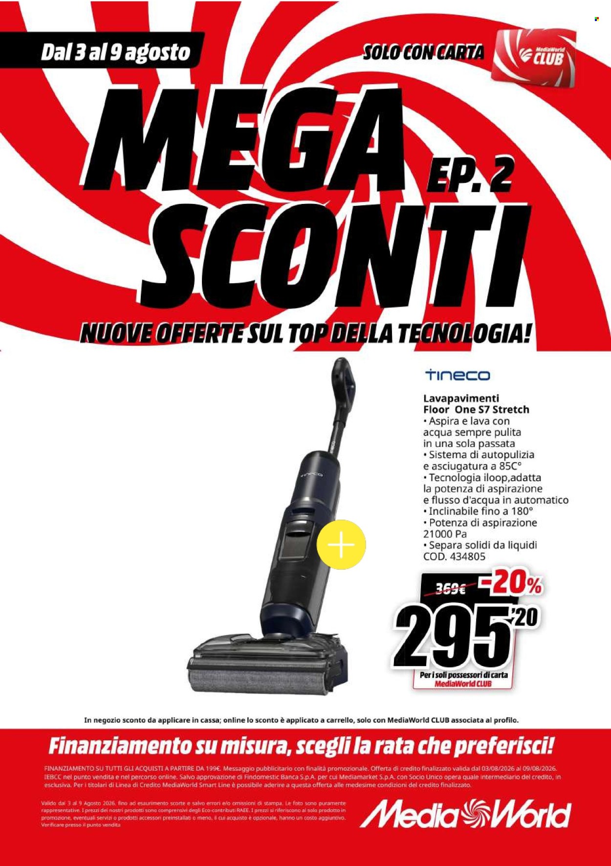 Volantino MediaWorld - 3/8/2026 - 9/8/2026. Pagina 51