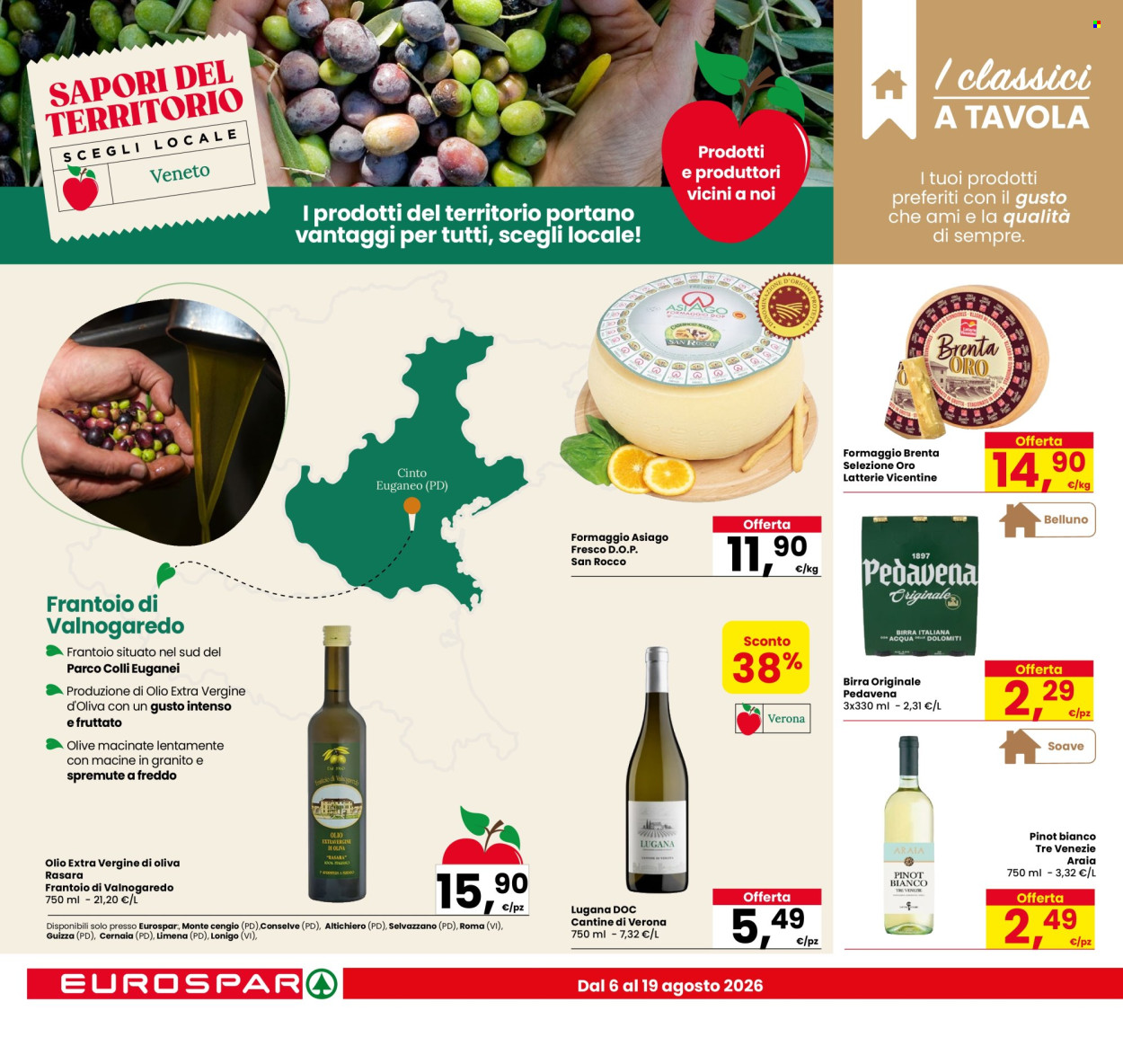 Volantino Eurospar - 6/8/2026 - 19/8/2026. Pagina 10