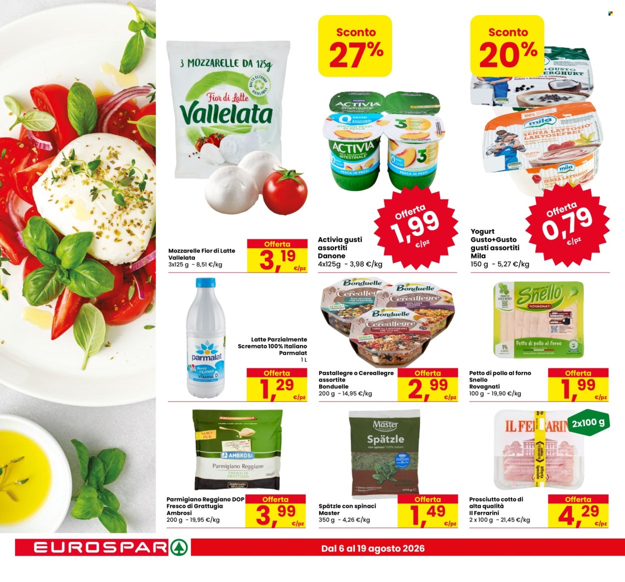 Volantino Eurospar - 6/8/2026 - 19/8/2026. Pagina 12