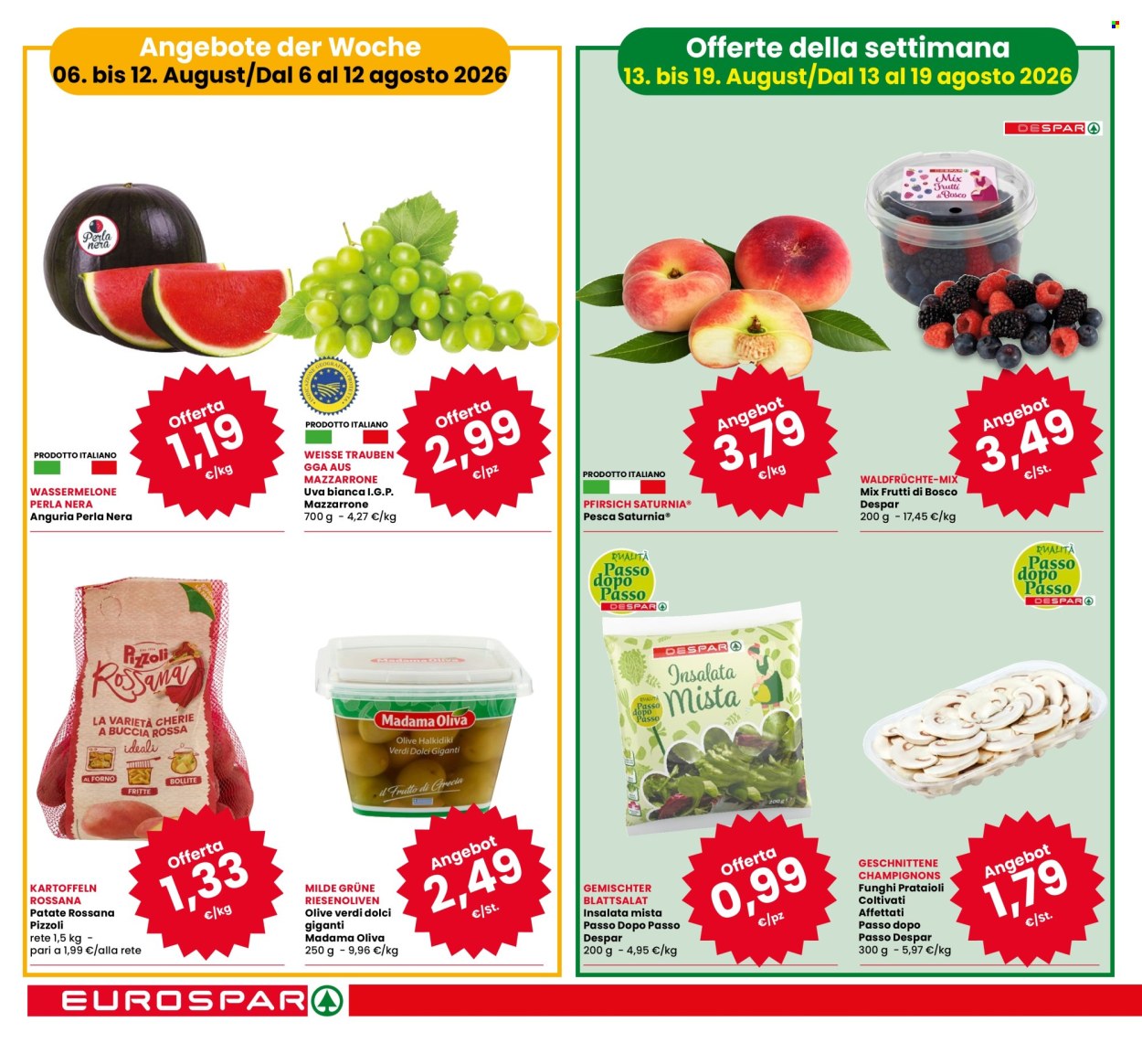 Volantino Eurospar - 6/8/2026 - 19/8/2026. Pagina 2
