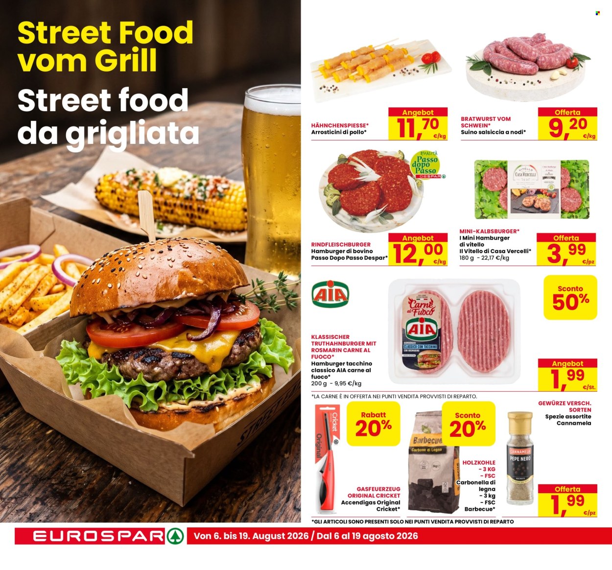 Volantino Eurospar - 6/8/2026 - 19/8/2026. Pagina 4