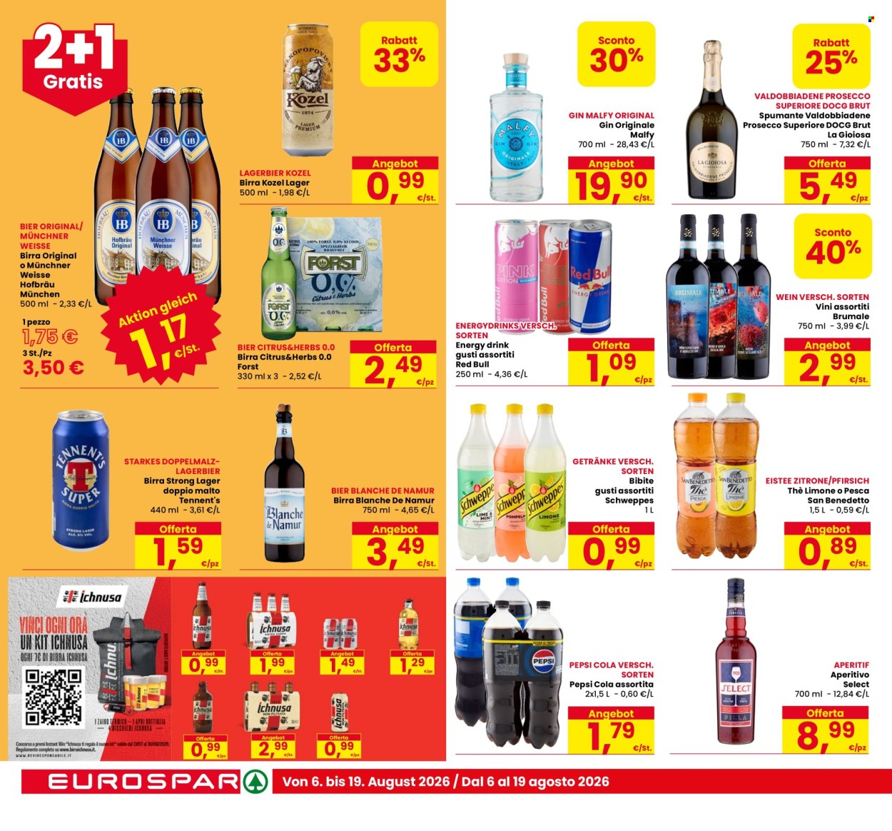 Volantino Eurospar - 6/8/2026 - 19/8/2026. Pagina 16