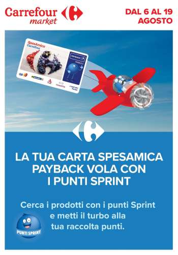 Volantino Carrefour - 6/8/2026 - 19/8/2026.