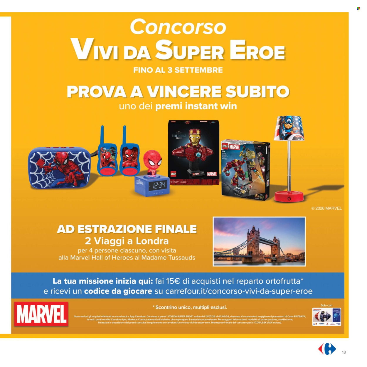 Volantino Carrefour - 6/8/2026 - 19/8/2026. Pagina 13