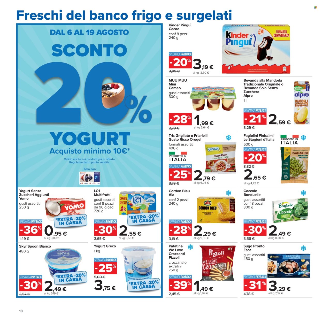 Volantino Carrefour - 6/8/2026 - 19/8/2026. Pagina 18