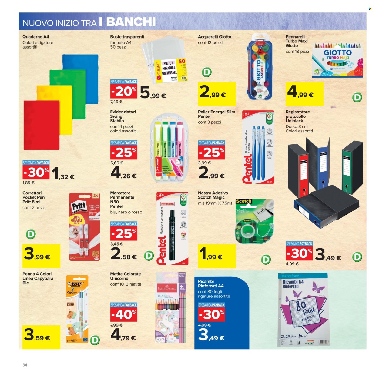 Volantino Carrefour - 6/8/2026 - 19/8/2026. Pagina 34