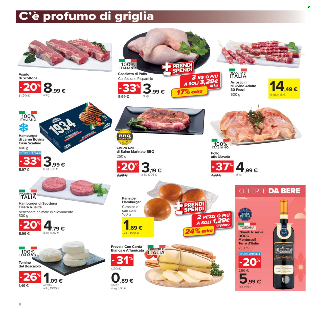 Volantino Carrefour - 6/8/2026 - 19/8/2026. Pagina 8