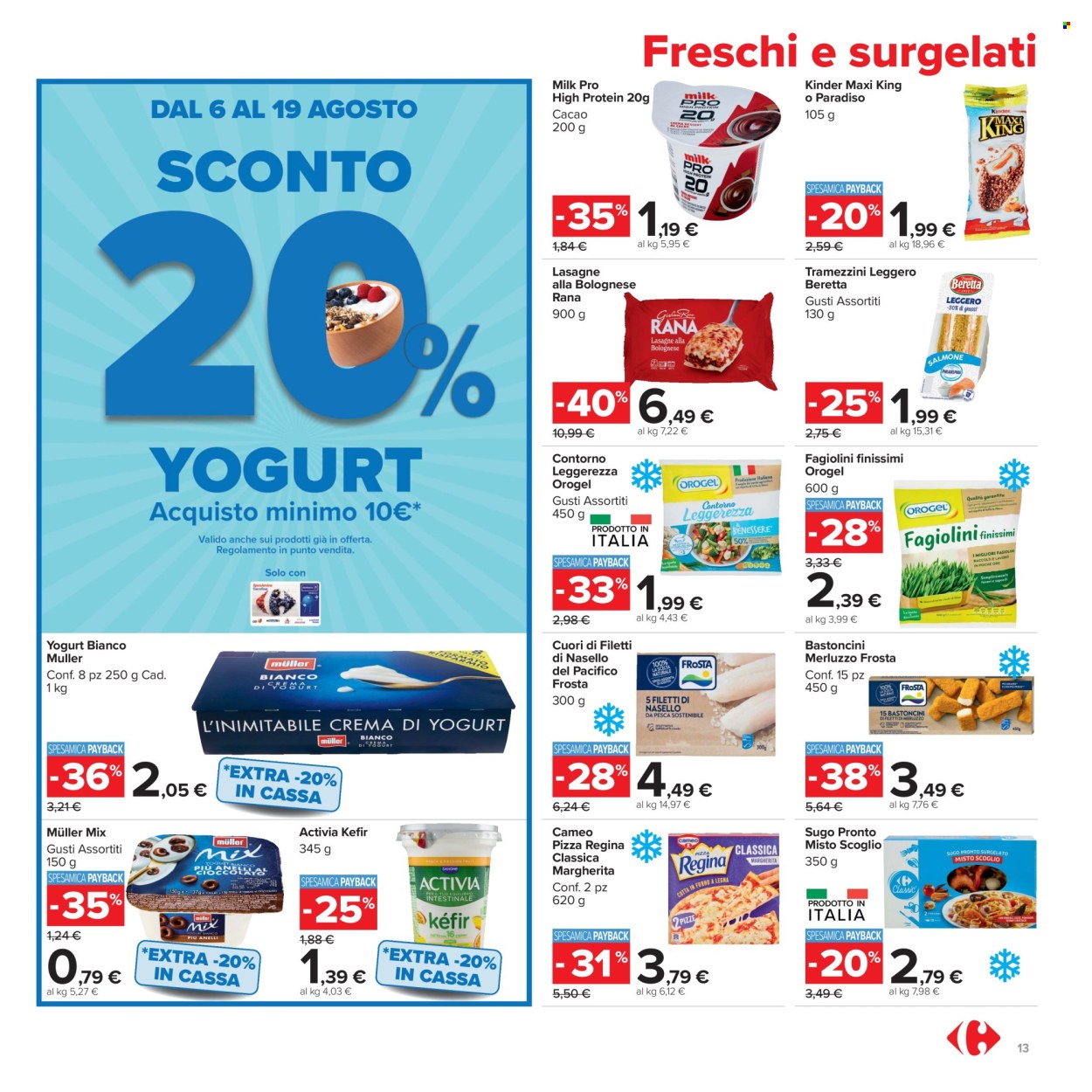 Volantino Carrefour - 6/8/2026 - 19/8/2026. Pagina 13