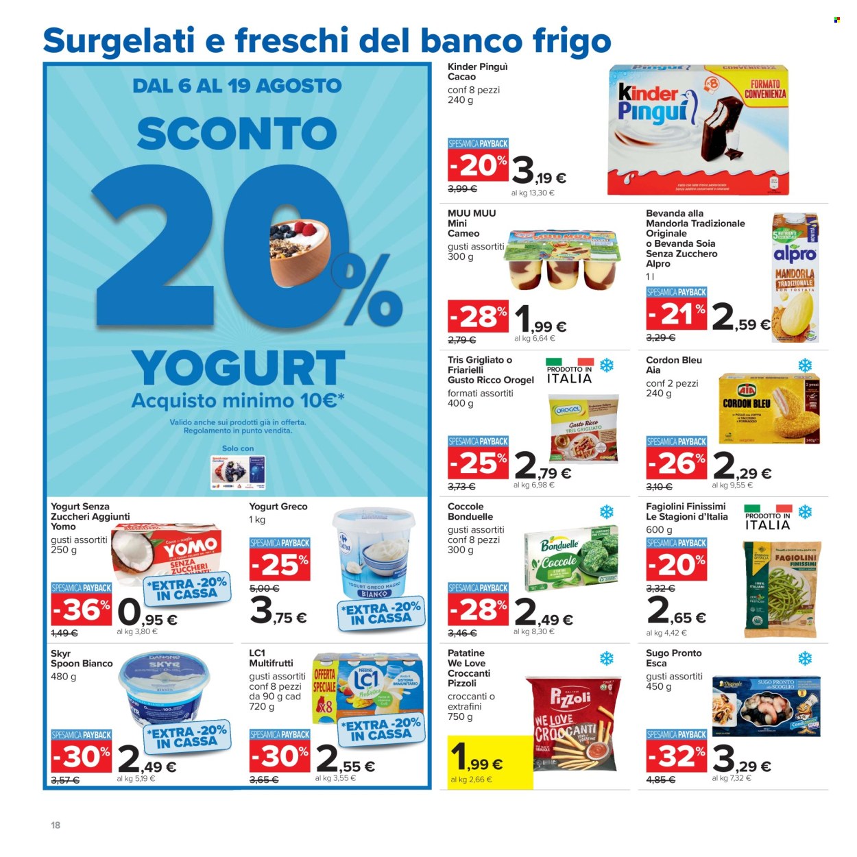 Volantino Carrefour - 6/8/2026 - 19/8/2026. Pagina 18