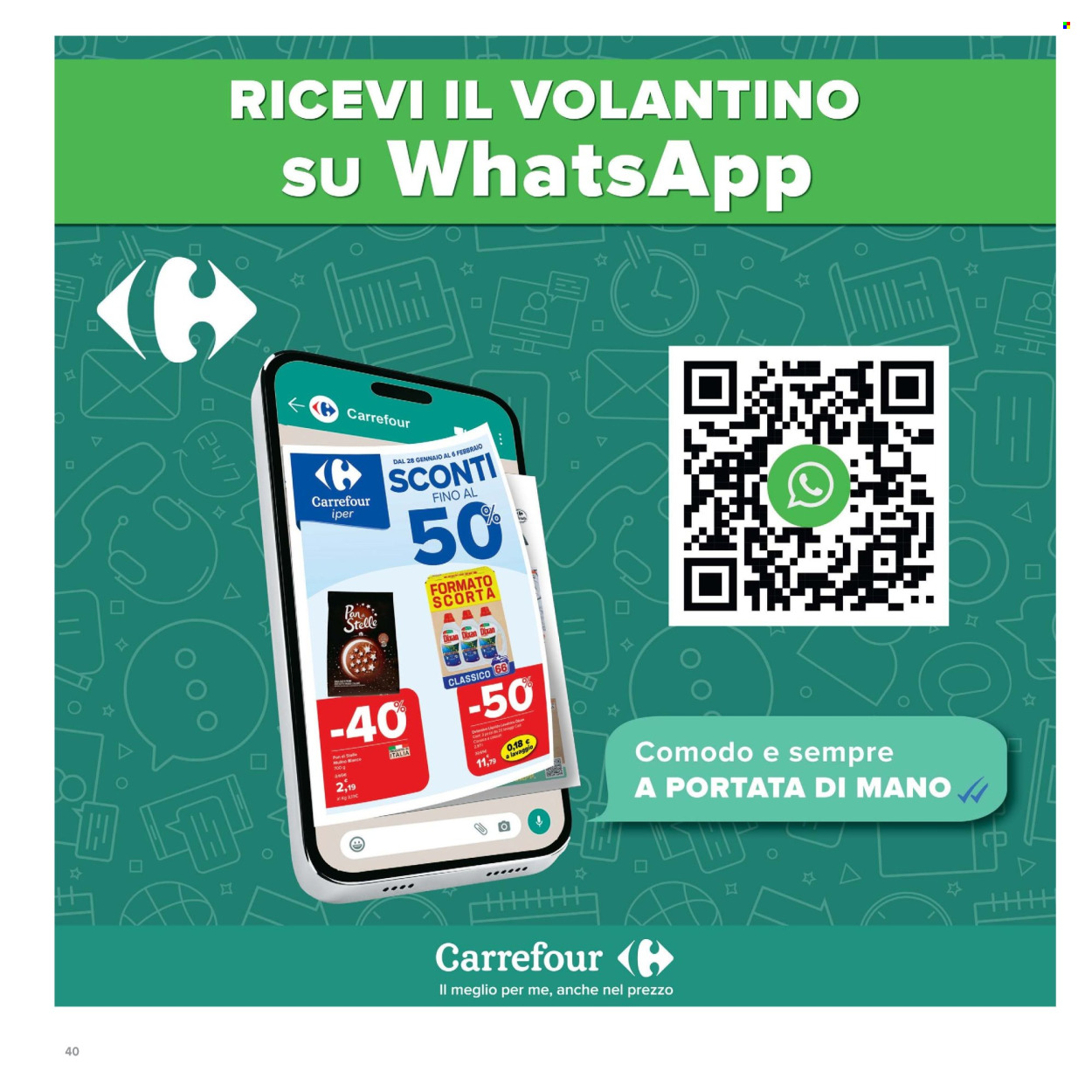 Volantino Carrefour - 6/8/2026 - 19/8/2026. Pagina 40