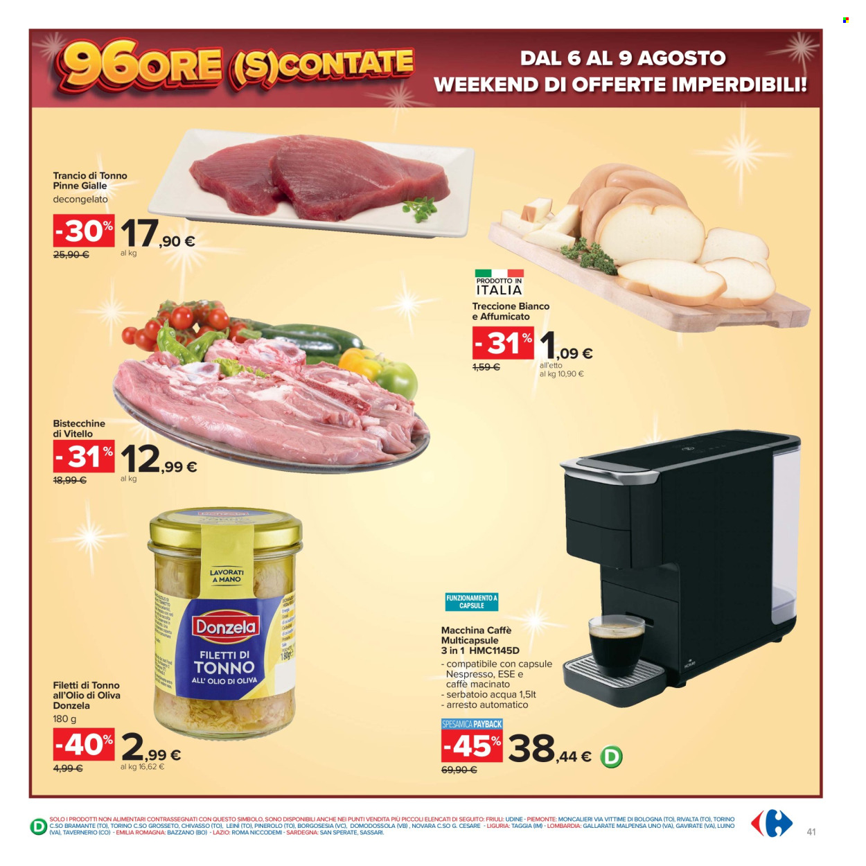 Volantino Carrefour - 6/8/2026 - 19/8/2026. Pagina 41