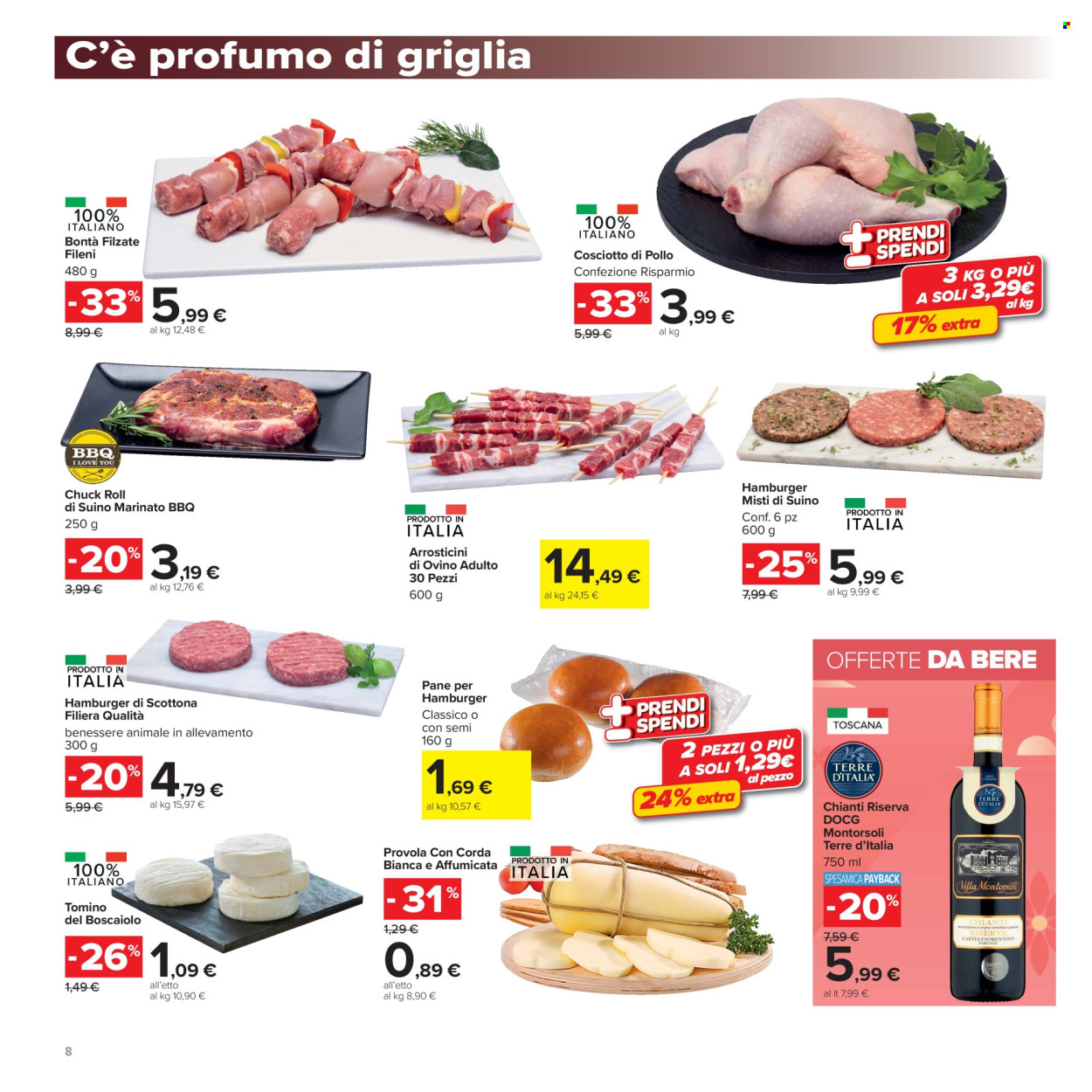 Volantino Carrefour - 6/8/2026 - 19/8/2026. Pagina 8