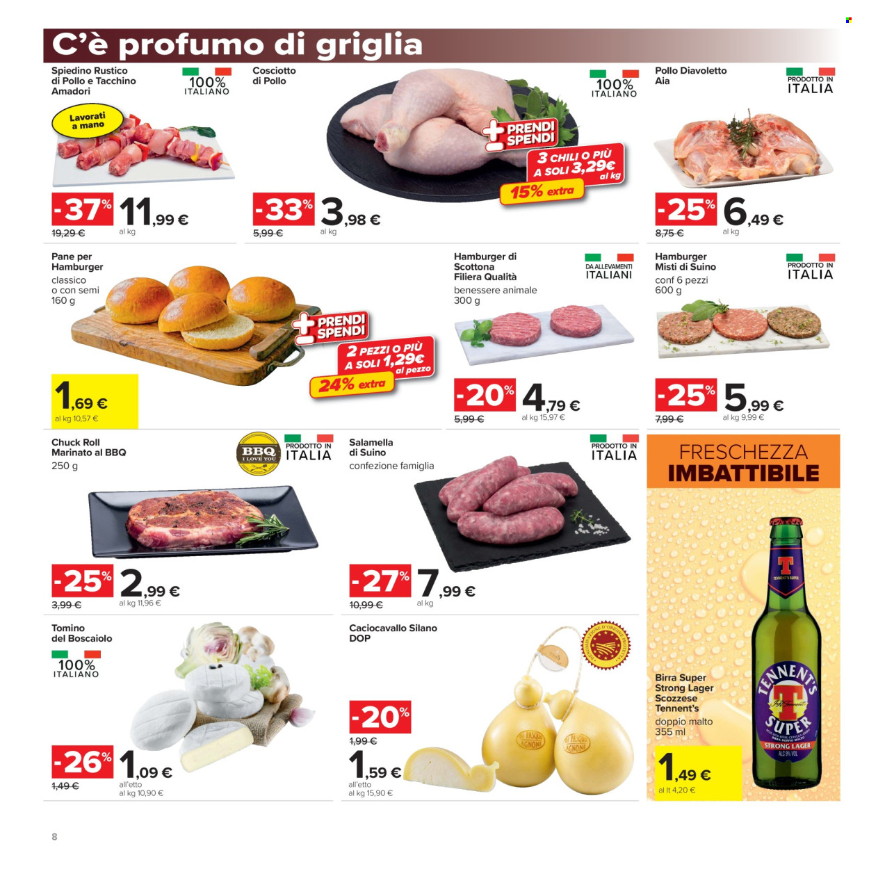 Volantino Carrefour - 6/8/2026 - 19/8/2026. Pagina 8