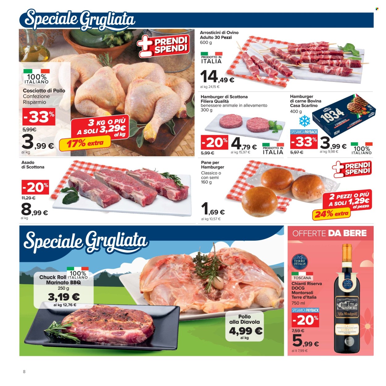 Volantino Carrefour - 6/8/2026 - 19/8/2026. Pagina 8