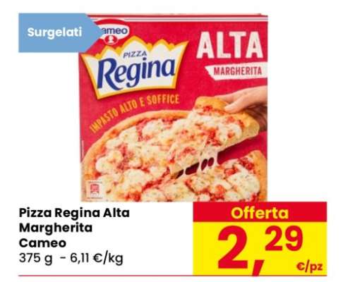 Pizza Regina Alta Margherita