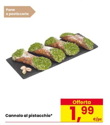 Cannolo al pistacchio