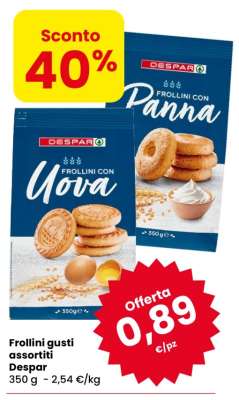 Frollini gusti assortiti