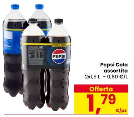 Pepsi Cola assortita
