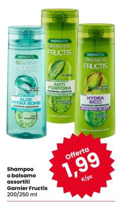 Shampoo o balsamo assortiti