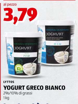 LYTTOS YOGURT GRECO BIANCO
