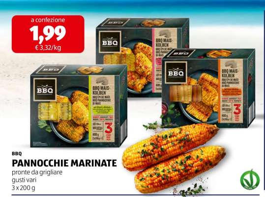 Pannocchie marinate