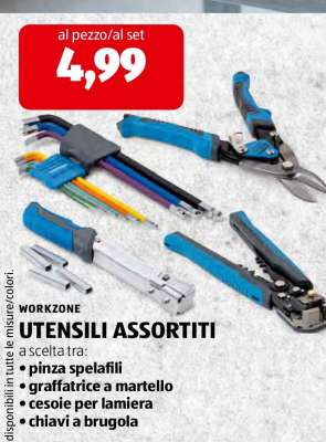 UTENSILI ASSORTITI
