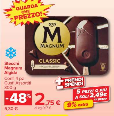 Stecchi Magnum Algida