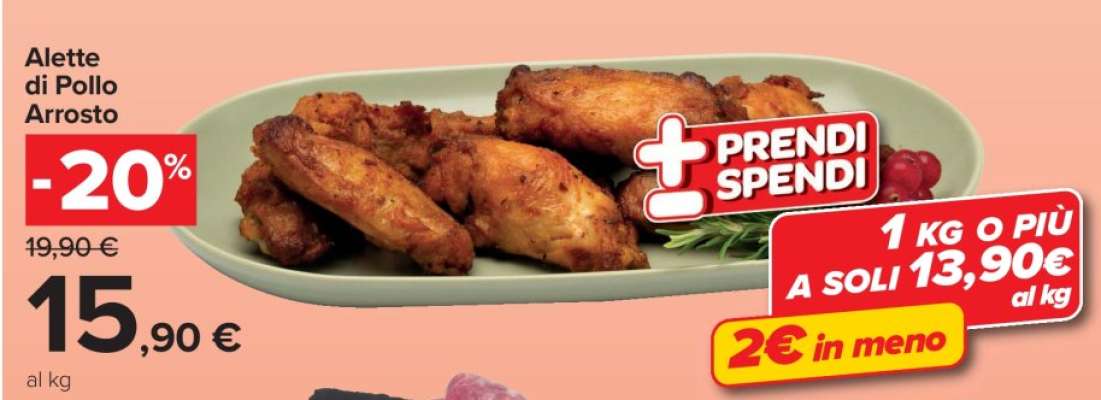 Alette di Pollo Arrosto