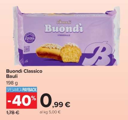 Buondi classico BAULI