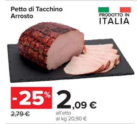 PETTO DI TACCHINO ARROSTO