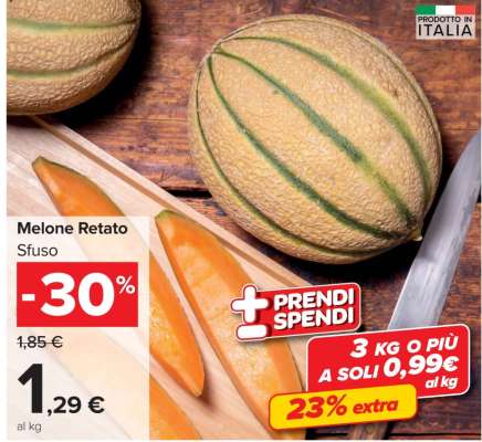 MELONE RETATO sfuso
