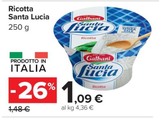 Ricotta Santa Lucia
