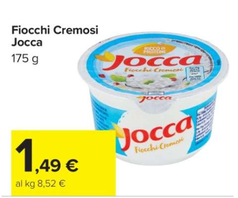 FIOCCHI CREMOSI JOCCA