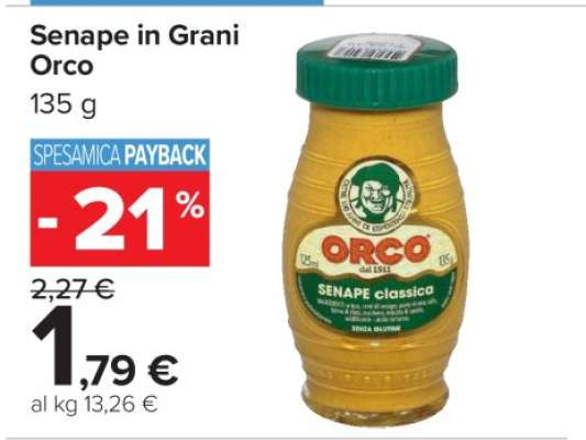 Senape in Grani Orco