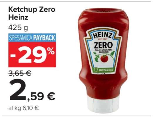 Ketchup Zero Heinz