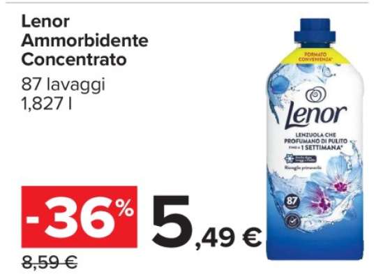 Lenor Ammorbidente Concentrato