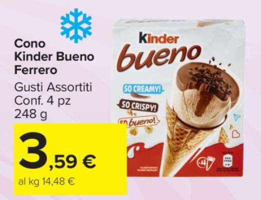 Cono Kinder Bueno Ferrero