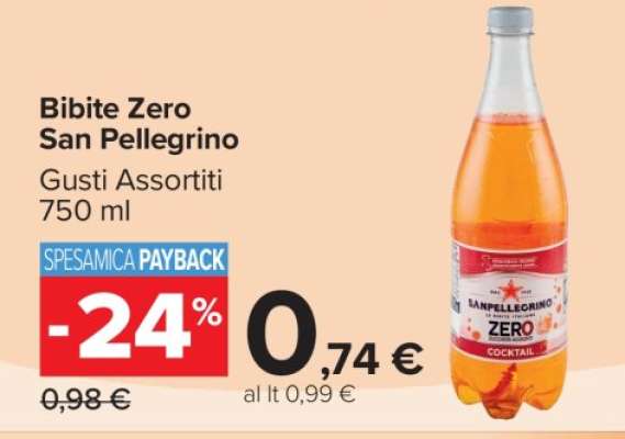Bibite Zero San Pellegrino