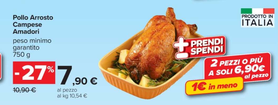 Pollo Arrosto Campese Amadori