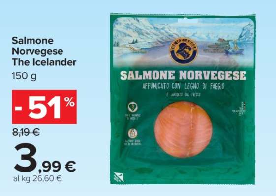 Salmone Norvegese The Icelander