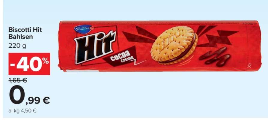 BISCOTTI HIT BAHLSEN