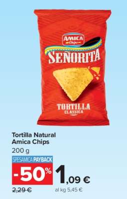 Tortilla Natural Amica Chips